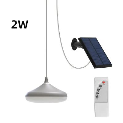 China Adjustable Led Shed Outdoor Solar Pendant Garden Lights with Adjustable Brightness for sale