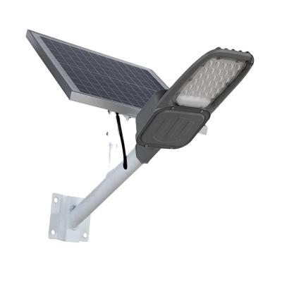 China Todos en una luz solar de la calle 24kg peso del producto fuente de luz LED para pared exterior en venta