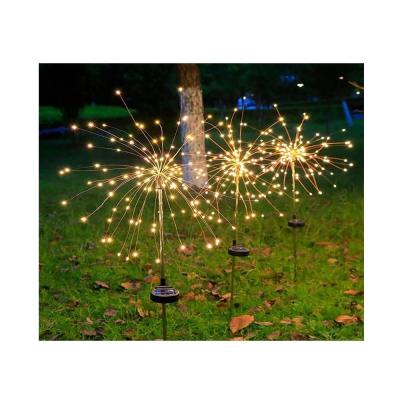 China Luz solar de fogos de artifício LED para jardim de relva Patio Decoração de Natal à venda