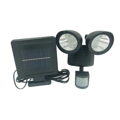 China 50000 horas de vida útil 22LED sensor del cuerpo humano luz de seguridad solar para el camino exterior en venta