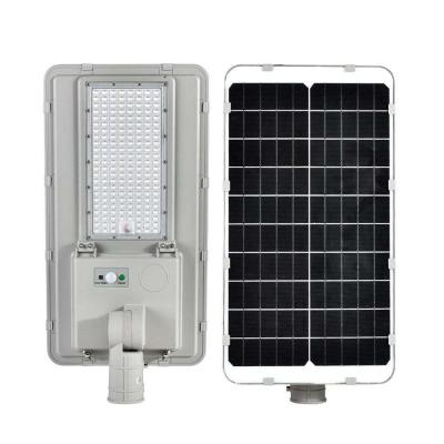 China Luz solar resistente al agua para exteriores 100W 200W 300W integrada en una sola luz de calle LED en venta