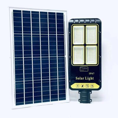 China 100W 200W 300W luz solar de la calle todo en uno LED para la iluminación exterior impermeable IP67 en venta