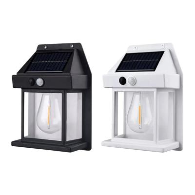 China Solar Panel Light Outdoor Solar Led Lamp With Motion Sensor Wall Lights Ip65 Waterproof for sale