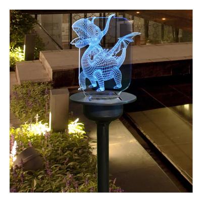 China 90lm Solar Acrylic Lawn Lamp für Insertion im Hofboden in IP65 wasserdichtem Design zu verkaufen