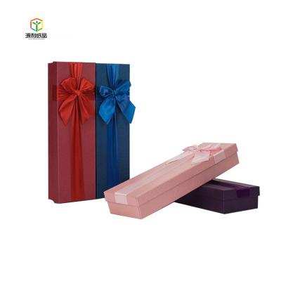 China Luxury Colorful Recycled Rose Flower Gift Packaging Box Materials Custom Long Stem for sale