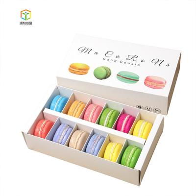 China Best Logo Macaroons Drawer Paper Box Custom Recyclable Sale for sale