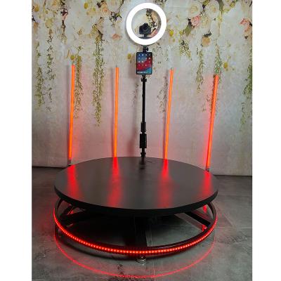 China Metal 360 Degree Turn Platform Business Photo Booth Camera Vending Machine Video Booth 360 Video Booth Machine for sale