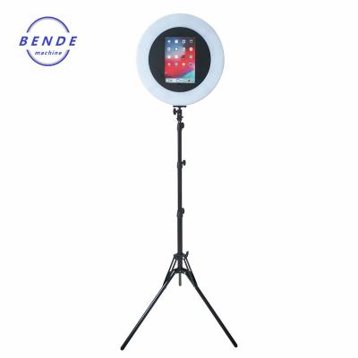 China Led exteriors fill light photo booth, portable ipad photo booth, can install 9.7 10.5 11 inch ipad photo booth for sale