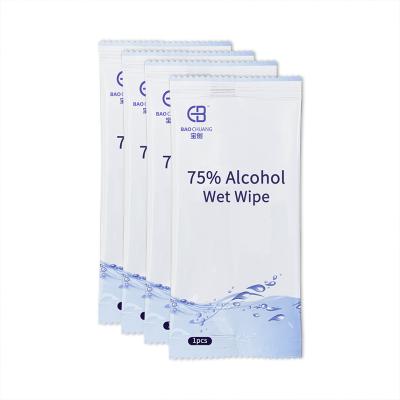 China Wholesale Custom Plain Packing Disposable Cleaning Wet Wipes Private Label Home Sterilize Wet Wipes for sale