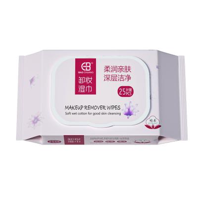 China Soft And Non Stimulating Soft And Comfortable High Quality RTS Sensitive Skin Makeup Remover Wipes Cleaning Cloths for sale