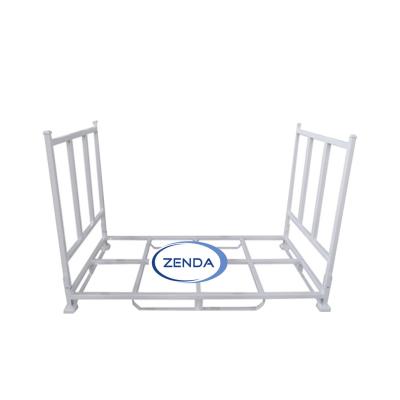 China Storage New Design High Quality Stainless Steel Powder Coated Cargo Warehouse Roll Container Trolley Boxed Storage Stillage for sale