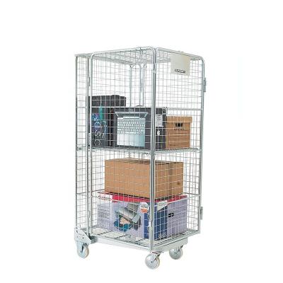 China Customized supplier cargo storage roll stackable roll containers rollcage 500kg for sale