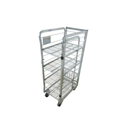 China Tools Customized Supplier Galvanized Milk Crate Cart For Sale for sale