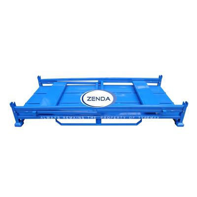 China Professional Stacking Pallets Mail Professional Equipment Warehouse Portable Steel Stillage For Saving Logistics Costs Requirements for sale