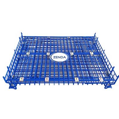 China Professional Design Team 6mm Wire Diameter Warehouse Metal Storage Cage Folding Mesh 50x100(mm) for sale