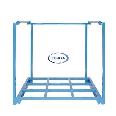 China Other ZENDA China Manufacturer Small Stacking Metal Plate Shelf Rack For Warehouse Cargo Storage for sale