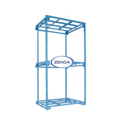 China Other Stainless Steel Stackable Manual Pallet Storage Support OEM ODM Service Assembly Intelligent Rack For Factory Storage for sale