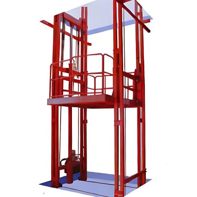 China 2T Mezzanine Boden Güterlift 5m 2000KG Lagerhaus Güterlift zu verkaufen