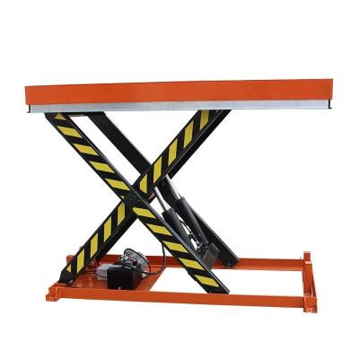 China Stationary Small Lift Table Hydraulic Lift Table 1.3m 1000kg Loading for sale