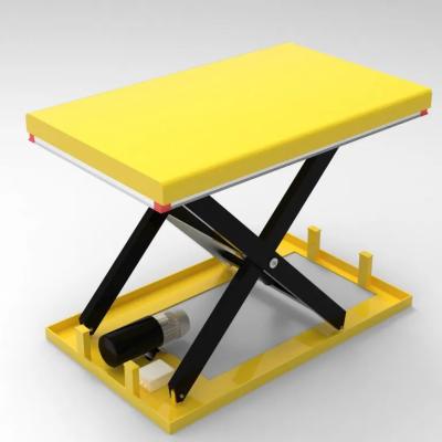 China 1.3m vaste opvouwbare kleine lifttafel 4000 kg mini elektrische lifttafel Te koop