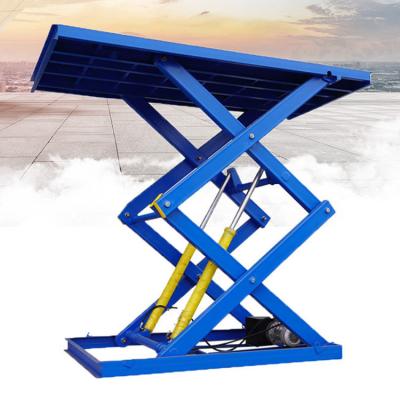 China Fixed Type Hydraulic Scissor Lift Table 5m Lifting Platform Dual Scissor Lift for sale