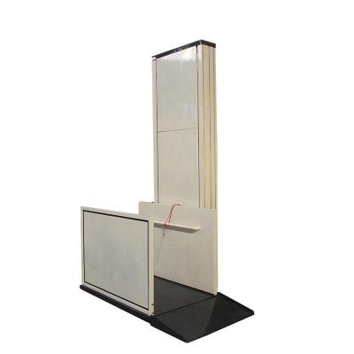 China 2.5m 3.5m Exterior Wheelchair Lift Commercial Hydraulic Platform Lift For Wheelchair for sale