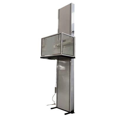 China Apartment 250KG Porch Lift Elevator 9.5m Outdoor Vertical Wheelchair Lift for sale