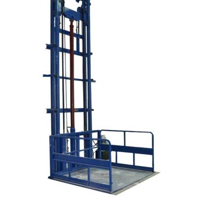 China Height 5m Two Post Cargo Lift Elevator 1000KG Freight Lift Elevator for sale