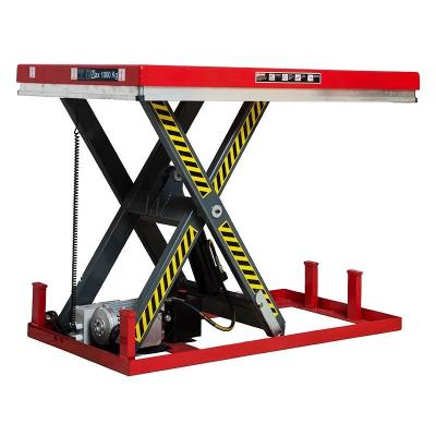 China Warehouse Small Lift Table 2000kg 1.3m Stationary Hydraulic Lift for sale