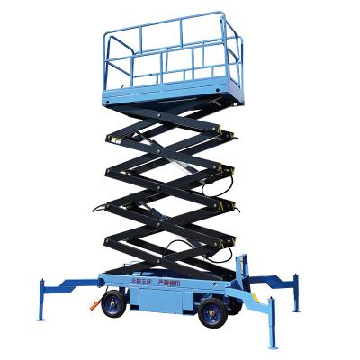 China Vertical 3m Scissor Lift 300kg Movable Hydraulic Lift For Warehouse for sale