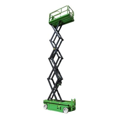 China 12m Self Propelled Access Platforms 320KG Portable Scissor Lift Platform for sale