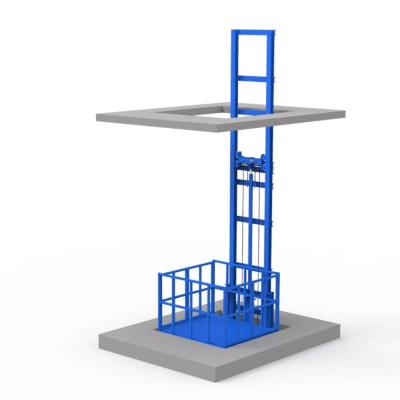 Cina Industrial Easy Lift Cargo Lift Hydraulic Wall Mounted Lift Platform in vendita