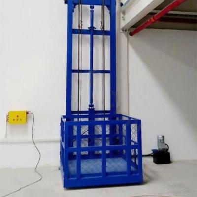 Cina 5m 1000kg Hydraulic Wall Mounted Easy Lift Cargo Lift Goods Elevator in vendita