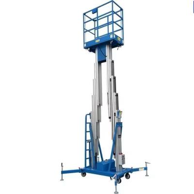 Китай Double Mast Aluminum Lifts 14m Hydraulic Aluminum Alloy Lift Platform продается