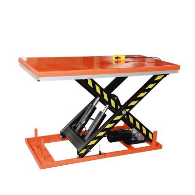 China Vaste hydraulische kleine lift tafel magazijn Gebruik 2000kg elektrisch schaar liftplatform Te koop