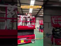 Self Propelled Scissor Lift 6m 8m 10m12m 320kg 450kg Construction Aerial Work Platform