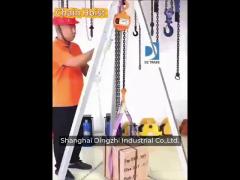 electric hoist mini 1ton 3ton 5ton fixed chain hoist for workshop