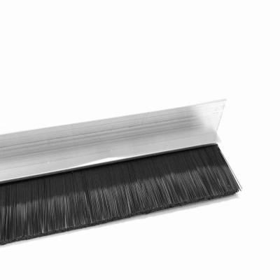 China Nylon Sealing Filament Door Brush Aluminum Window Sealing Strip Brush for sale