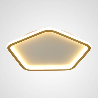 Chine Surface Mounted 2022 Best Selling Gold Iron Indoor Lighting Black Acrylic Ceiling Lights For Living Room Bedroom Study Restaurant LED Lamps à vendre