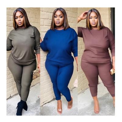 China QUICK DRY hot sale solid color round collar from S to 4XL plus size drop clothing for women for sale