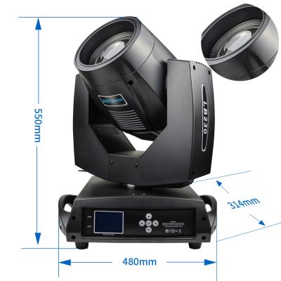 China Theme Park 7R 230W LED Beam Moving Head Light With DMX Disco Party Stage Demonstration DJ Lighting LB230 for sale