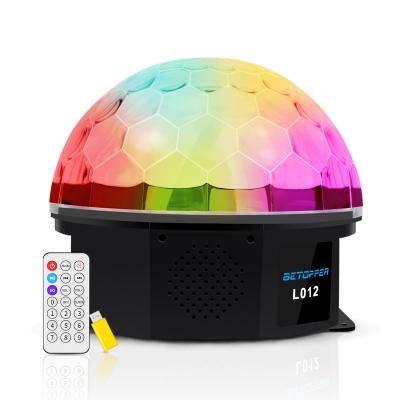 China Betopper SevenStars Mini Music Roller Coaster RGB LED Crystal Magic Ball L012 Support SD/USB And Stage Led Light For Party Wedding Disco Performance Bar Eve for sale