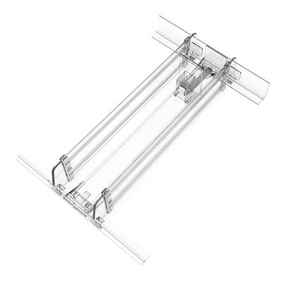 China Automatic Order Shelf Pusher Acrylic Dividers Display Goods For Cigarette Rack Tray Shelf Pusher Supermarket Tobacconist Supplier for sale