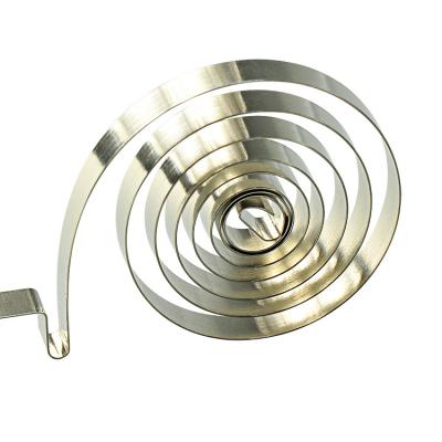 China Spiral Spring Retractable Stainless High Quality Rewind Clock Spiral Spring for sale