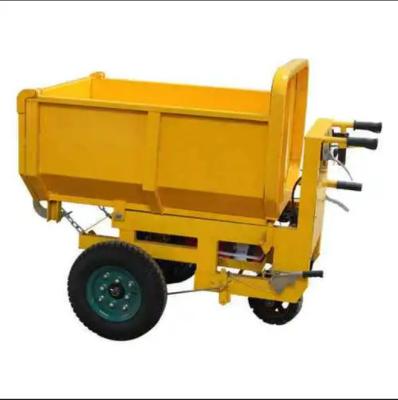 China Electric Concrete Buggy Electric Wheelbarrow Practical Block Cart Farms Finger Wheel Kit Power Concrete for sale