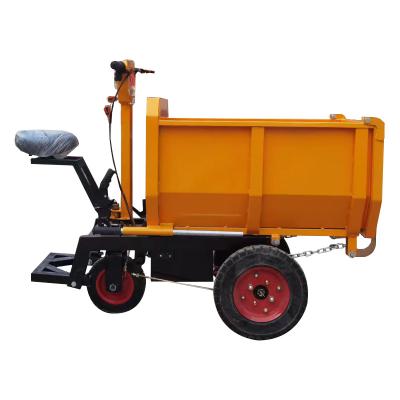 China Cultivate good quality factory site Seville direct ash electric bucket jumper push-pull brick to pull construction engineering concrete car for sale