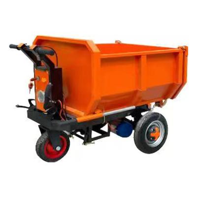 China Cultivate Seville High Quality Construction 500kg Three Wheel Garden Handcrafts Electric Mini Dumper With Battery for sale