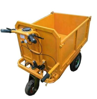 China Farms Seville Cargo 3 Wheel Electric Motor Tricycle Use Batteries Electric Vehicles For Sale 1 Ton Garden Mini Dumper Truck for sale