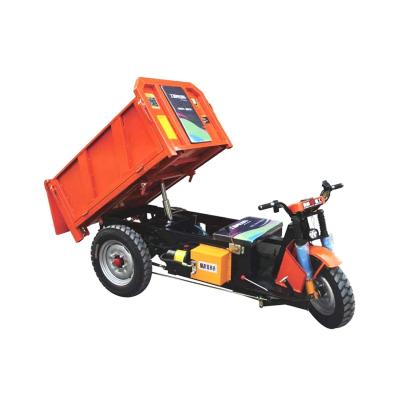 China Cultivate Multifunctional Seville Self Loading Hydraulic Mini Electric Dumper 2 Ton 3 Wheel Mini Electric Loader for sale