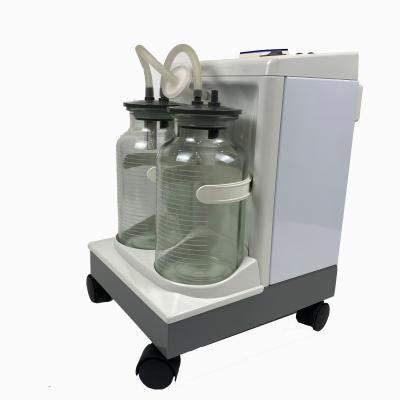 China Household Medical Trailer Type Household Sputum Aspirator Portable Medical Sputum Aspirator And Oxygen Supply For Elder Children for sale